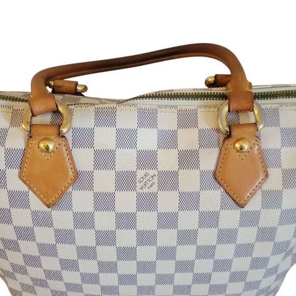 Louis Vuitton Damier Azur Saleya MM Handbag Shoulder Bag - Picture 5 of 16